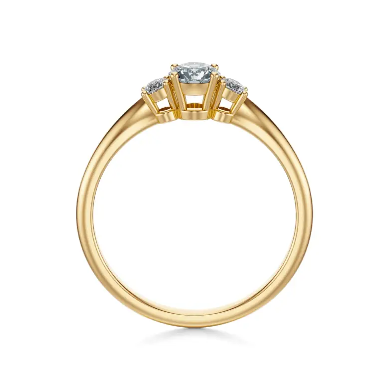 Pierścionek zaręczynowy z diamentami AJPZ_099